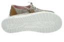 HEY DUDE - MOCASSINS "WENDY SPORT" BEIGES ET ROSES