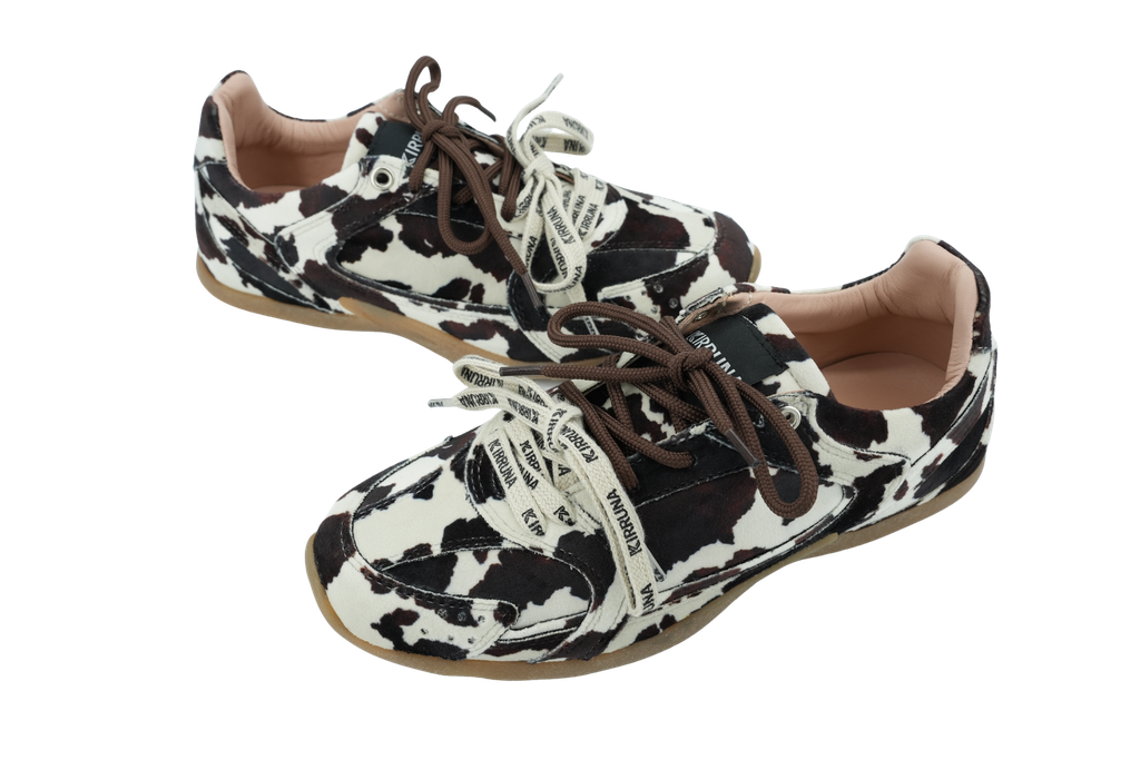KIRRUNA - BASKETS "HORIZON 06" MARRONS ET BLANCHES