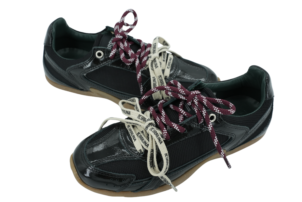 KIRRUNA - BASKETS "HORIZON 19" NOIRES VERNIES