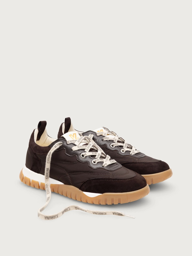 KIRRUNA - BASKETS "MOUNTAIN 02" MARRONS