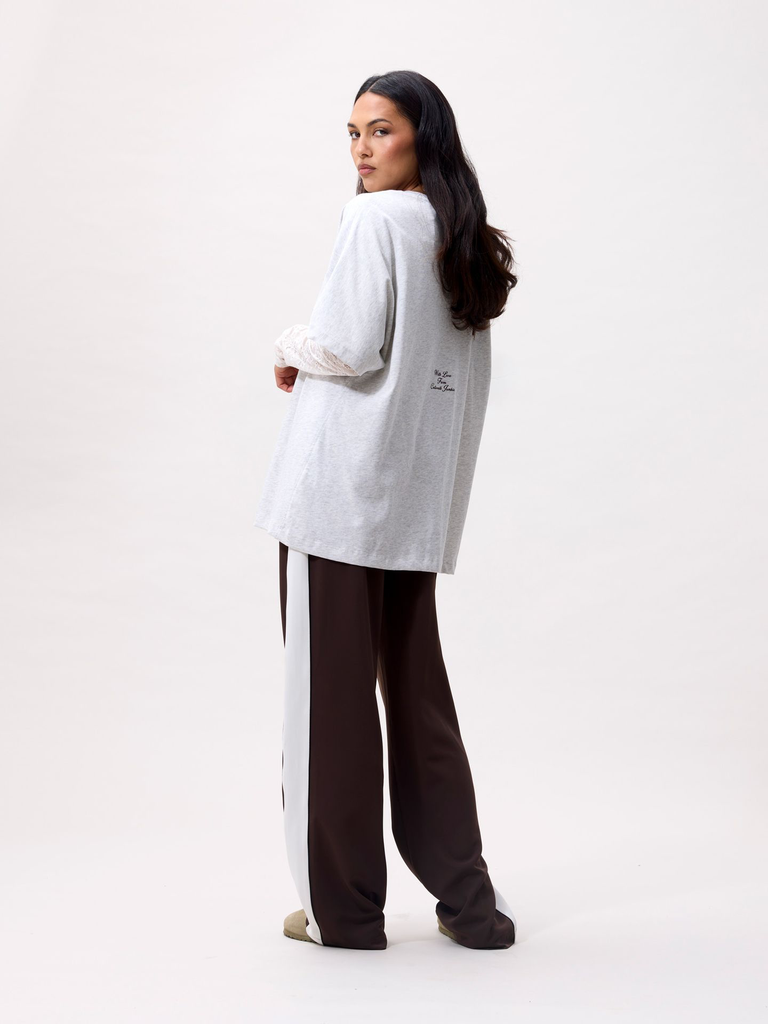 CATWALK JUNKIE - T-SHIRT GRAPHIQUE OVERSIZE GRIS