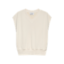 CATWALK JUNKIE - SWEAT BEIGE SANS MANCHES