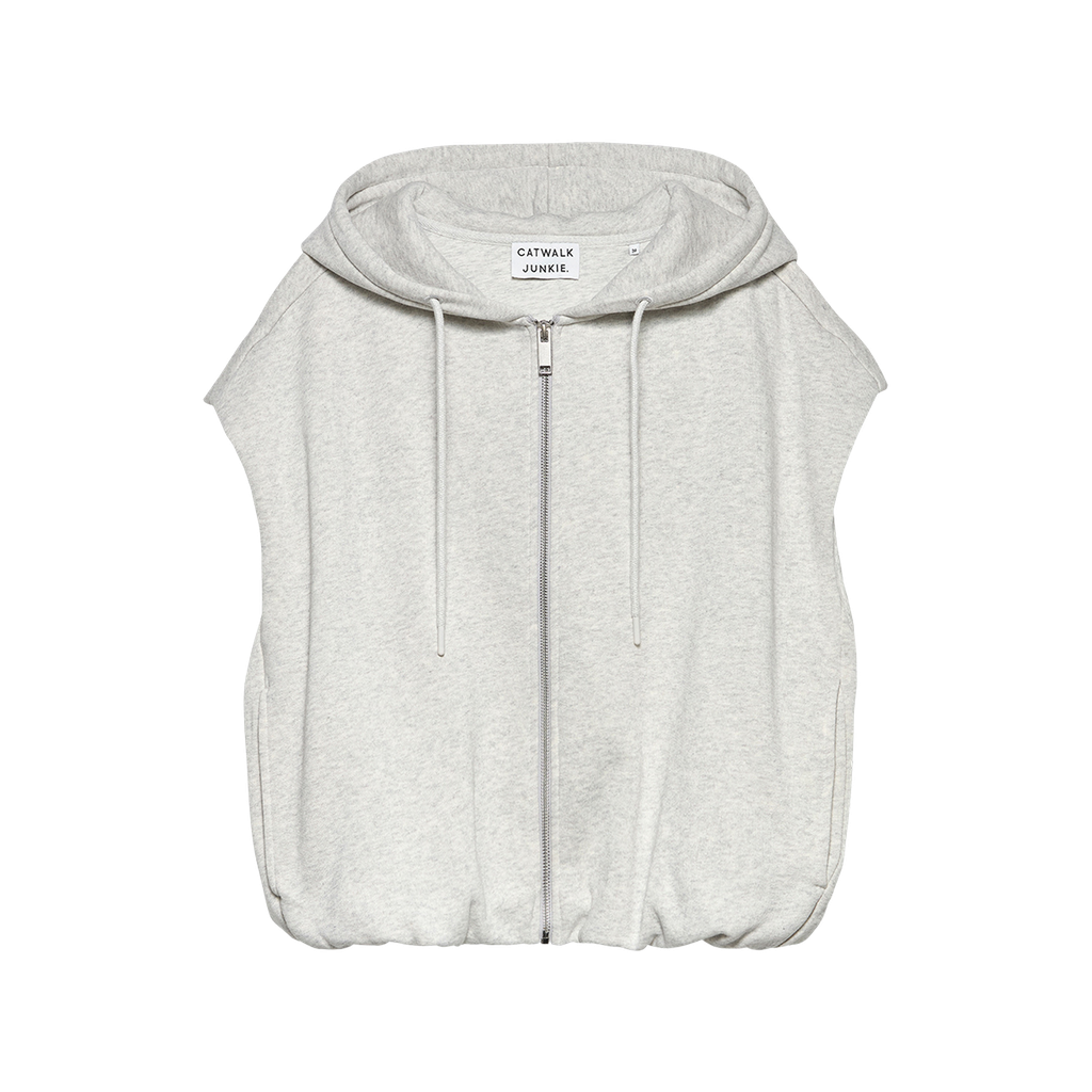 CATWALK JUNKIE - HOODIE GRIS SANS MANCHES