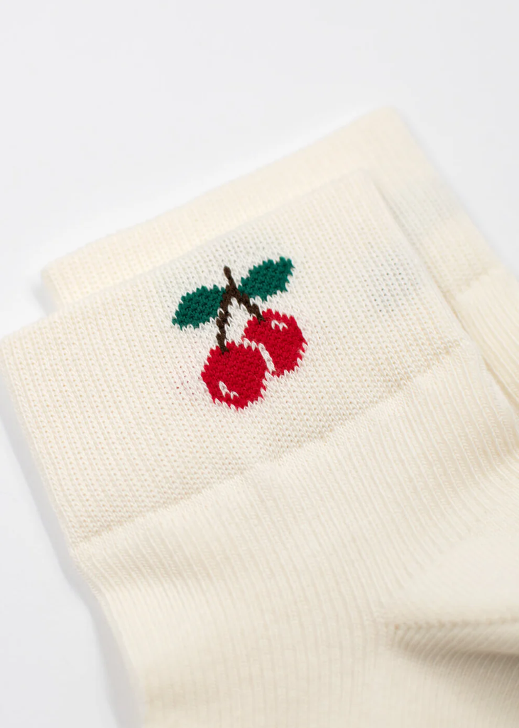 JCLAY - CHAUSSETTES COURTES "CHERRY"