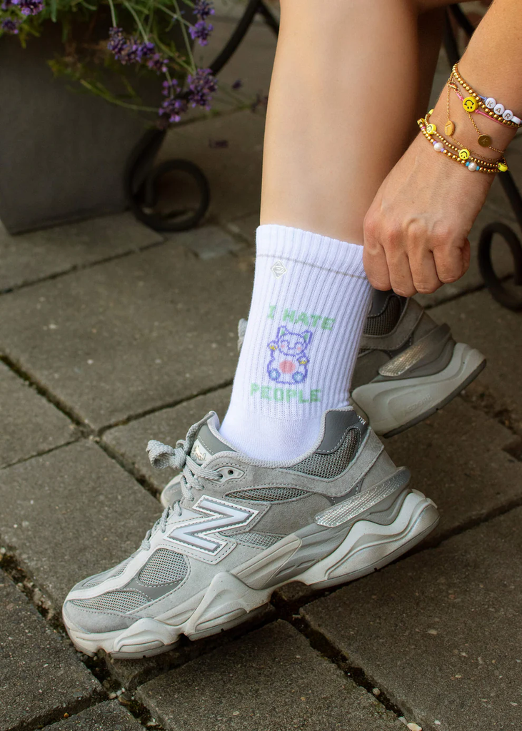 JCLAY - CHAUSSETTES "HATE CAT"