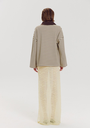 HARPER AND YVE - SWEAT "POLLIE" JAUNE ET MARRON