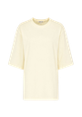 HARPER AND YVE - T-SHIRT "CHILL BUT GLAM" JAUNE