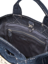 BECKSÖNDERGAARD - SAC "CORDUROY GENE" BLEU MARINE
