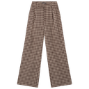 REFINED DEPARTMENT - PANTALON « PUCK » À CARREAUX TISSÉS