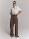 REFINED DEPARTMENT - PANTALON « PUCK » À CARREAUX TISSÉS