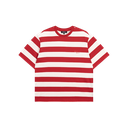 REFINED DEPARTMENT - T-SHIRT OVERSIZED À RAYURES ROUGES "DORI"