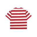 REFINED DEPARTMENT - T-SHIRT OVERSIZED À RAYURES ROUGES "DORI"