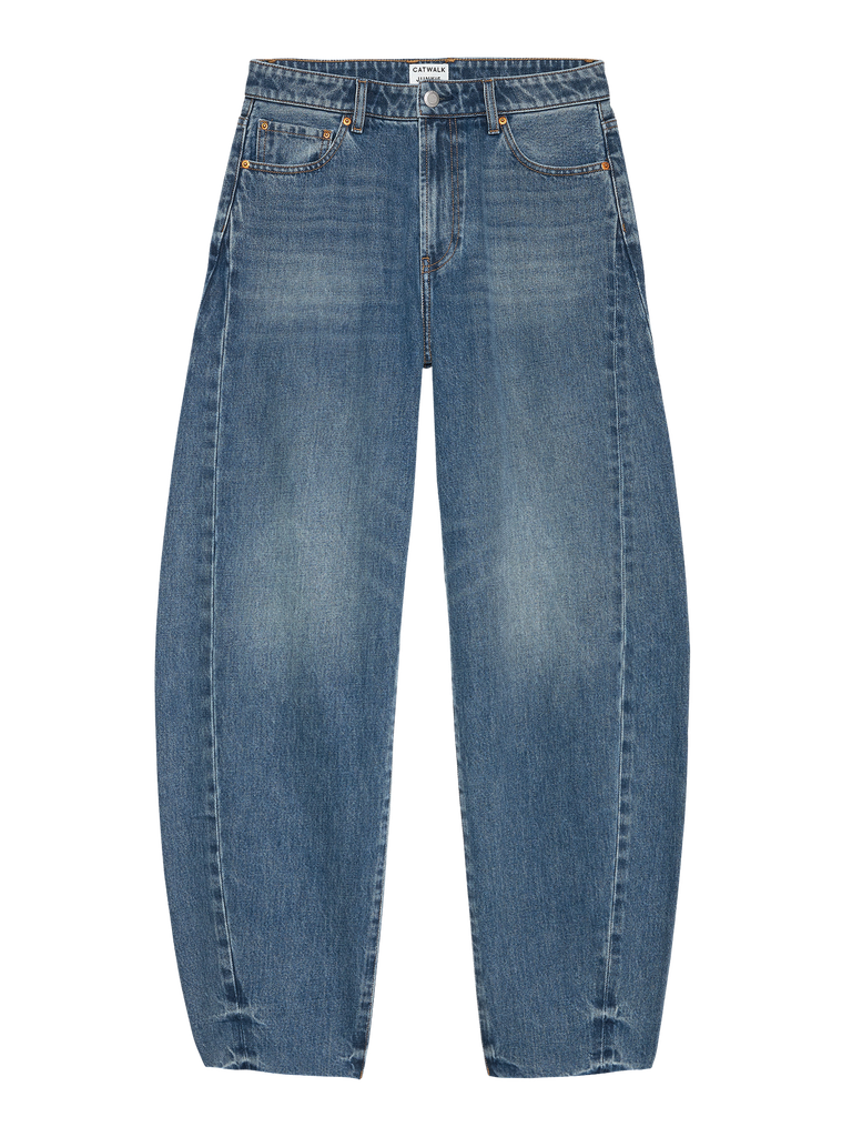 CATWALK JUNKIE - JEANS SUPER BARREL BLEU BRUT