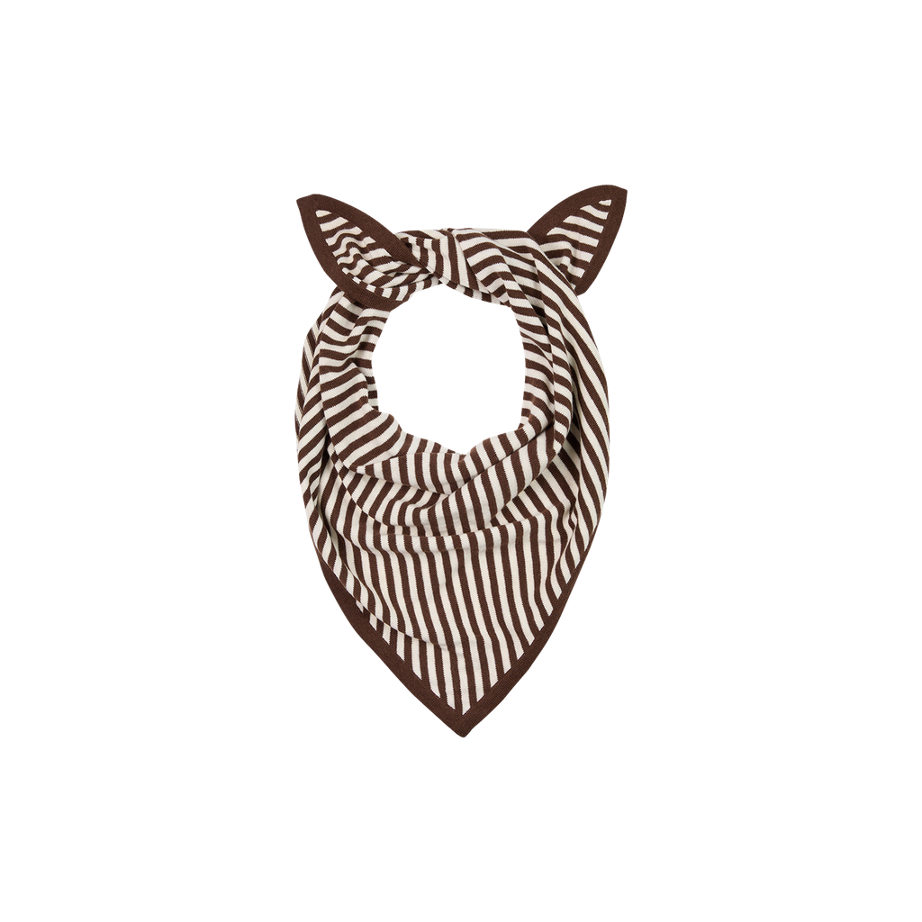 CATWALK JUNKIE - FOULARD TRIANGLE BEIGE ET MARRON