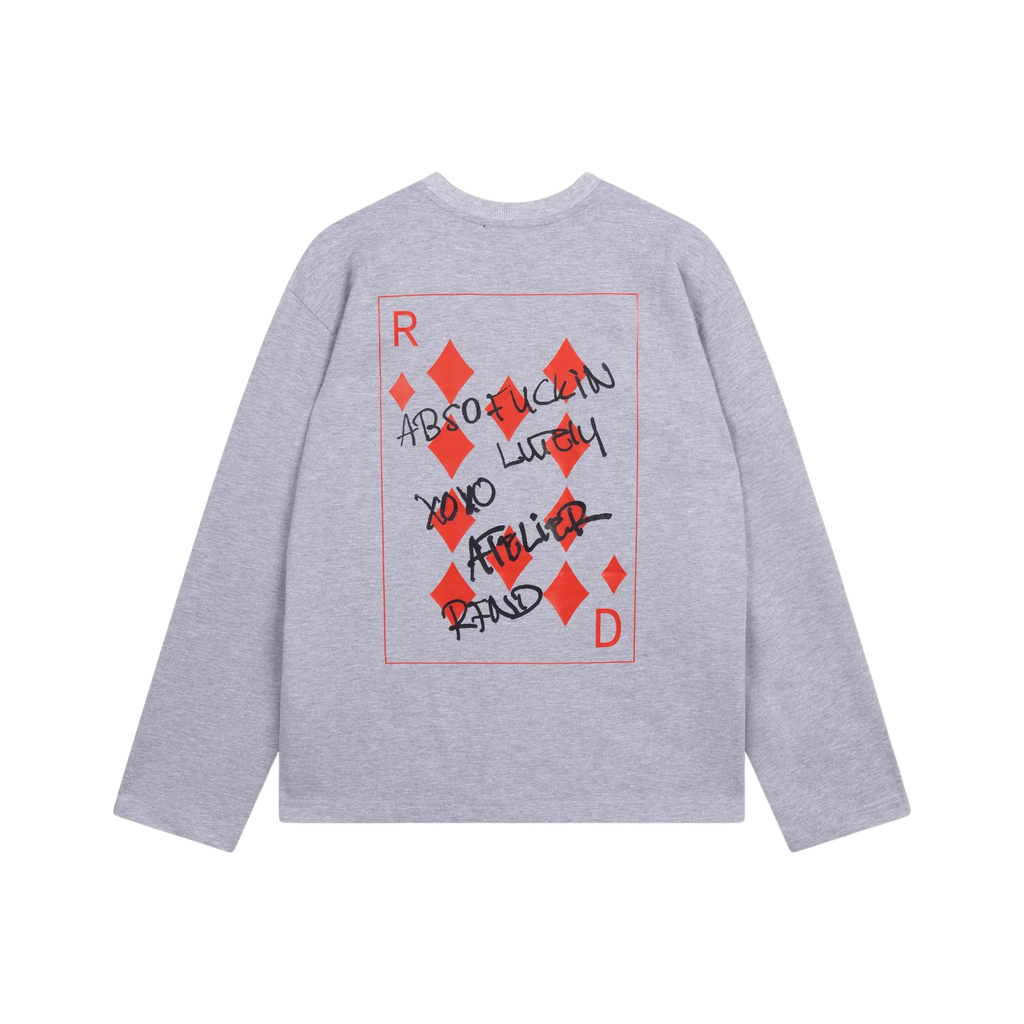 REFINED DEPARTMENT - T-SHIRT "WINNIE" MANCHES LONGUES GRIS