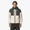 K-WAY - VESTE "SAMSON 4.0 ORSETTO" KAKI