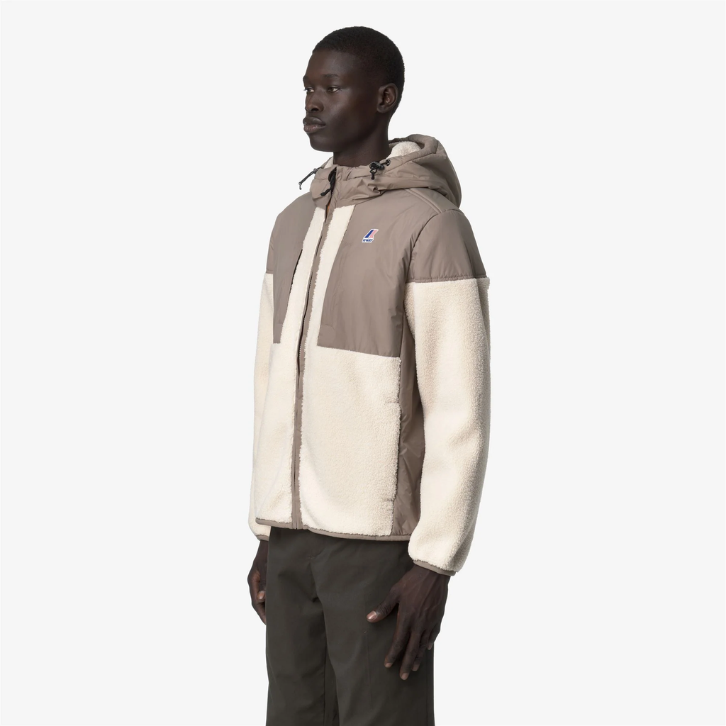 K-WAY - VESTE "SAMSON 4.0 ORSETTO" BEIGE