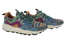 FLOWER MOUNTAIN - BASKETS "YAMANO 3" BLEUES ET BORDEAUX
