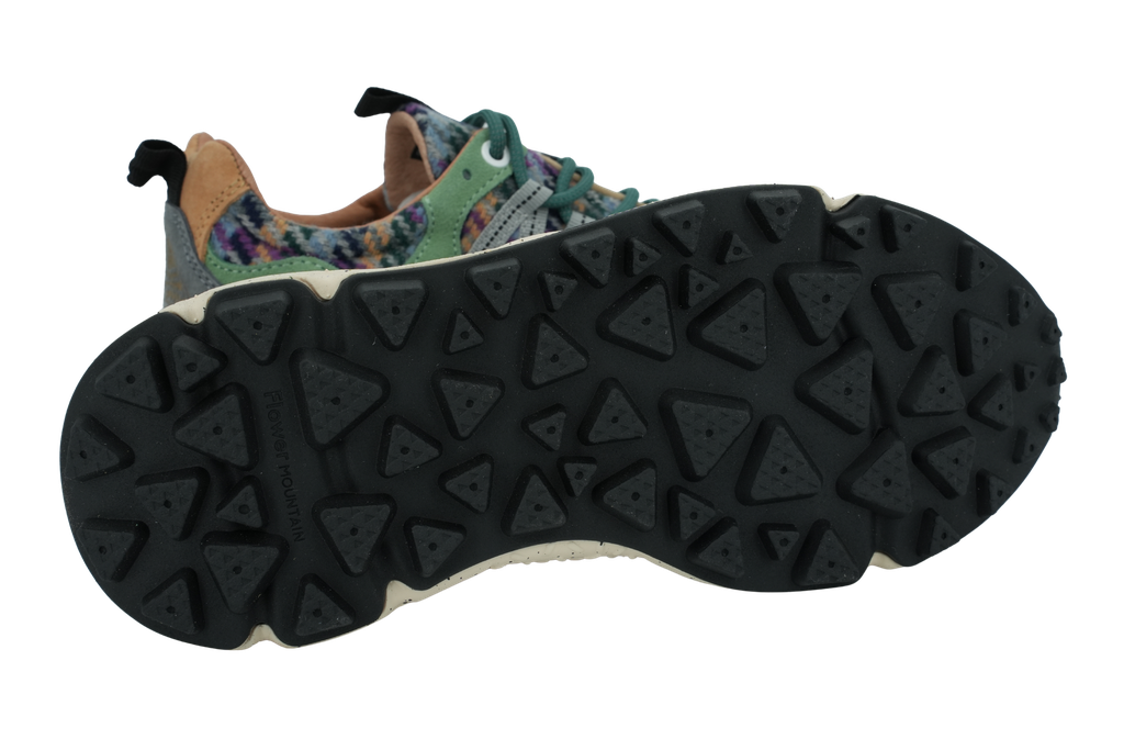 FLOWER MOUNTAIN - BASKETS "YAMANO 3" BLEUES ET BORDEAUX