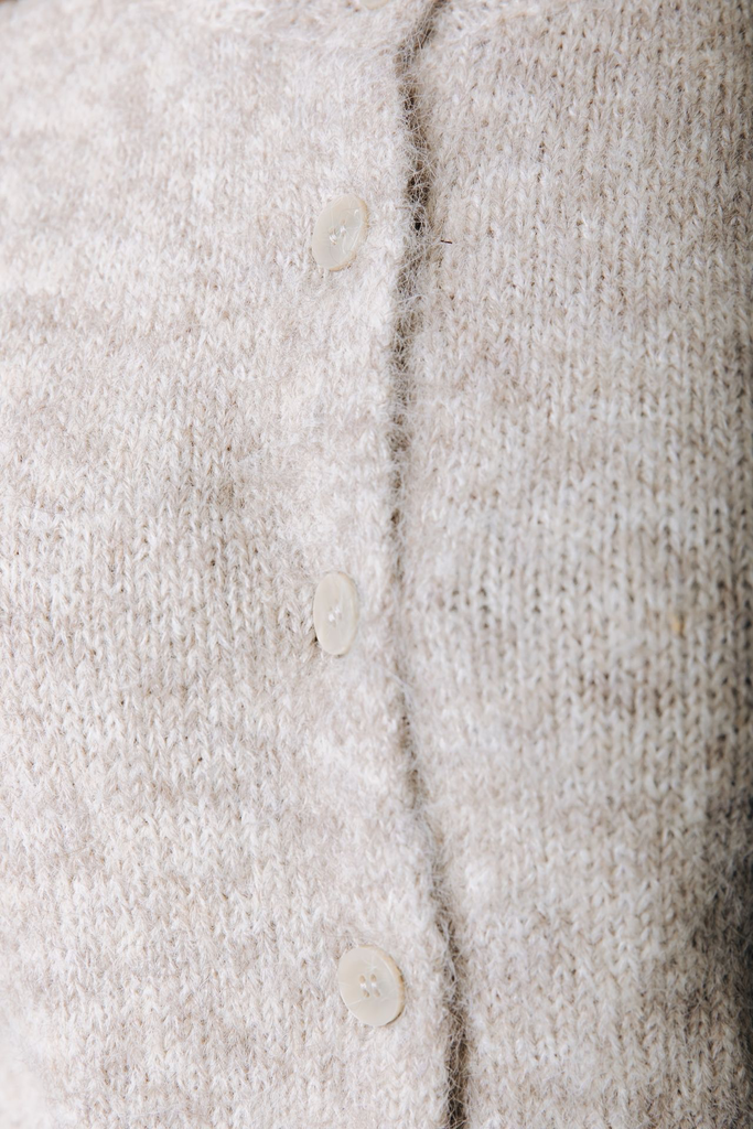 COLOURFUL REBEL - GILET "YARA" BEIGE
