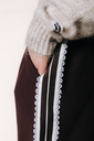 COLOURFUL REBEL - PANTALON "TIBBY" BORDEAUX