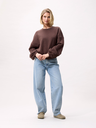 CATWALK JUNKIE - SWEAT GRAPHIQUE OVERSIZED MARRON