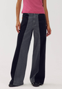 HARPER AND YVE - JEANS "MADELYNN" BI-COULEUR GRIS