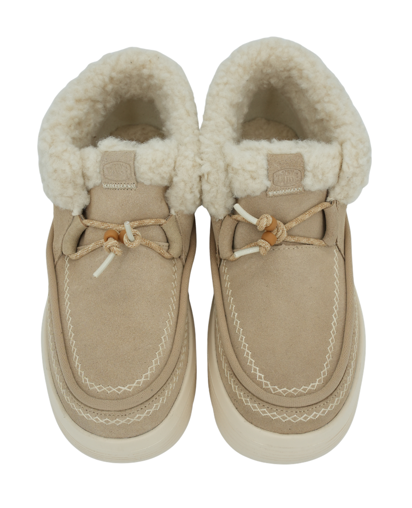 HEY DUDE - BOOTS FOURRÉES "AUSTIN" BEIGES