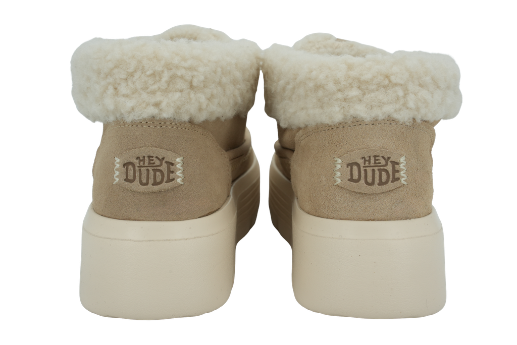 HEY DUDE - BOOTS FOURRÉES "AUSTIN" BEIGES