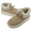 HEY DUDE - BOOTS FOURRÉES "AUSTIN" BEIGES