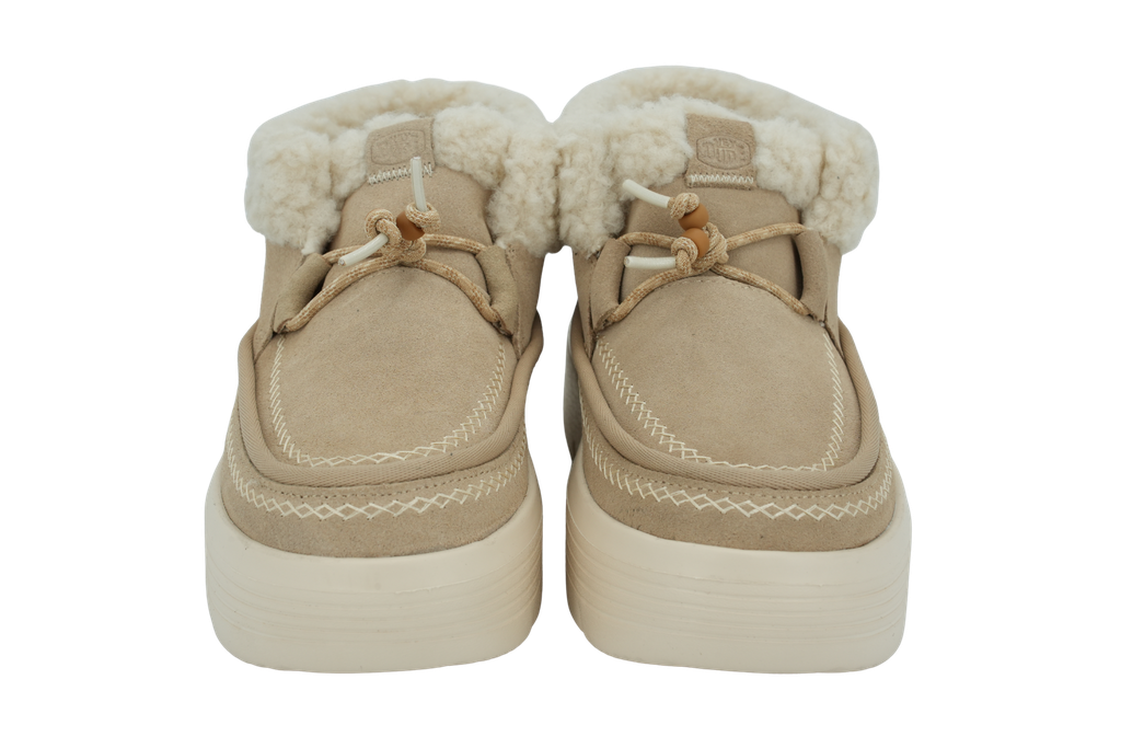 HEY DUDE - BOOTS FOURRÉES "AUSTIN" BEIGES