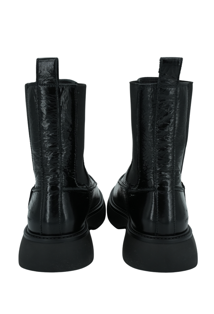 COPENHAGEN STUDIOS - BOOTS CHELSEA NOIRES VERNIES