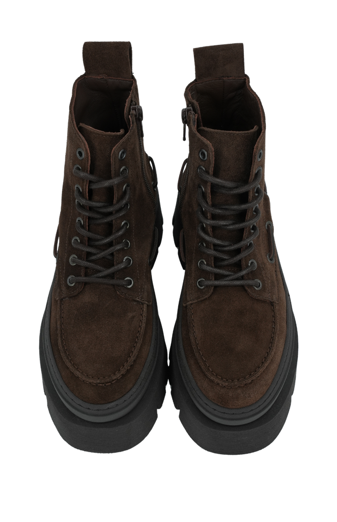 COPENHAGEN STUDIOS - BOOTS EN SUÈDE MARRON