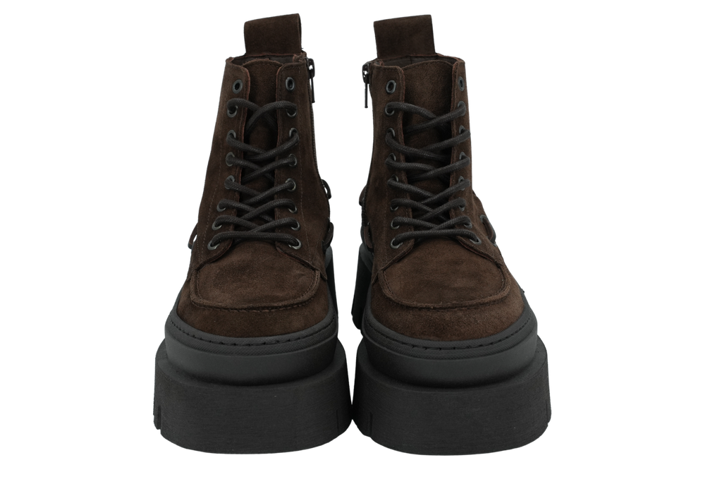 COPENHAGEN STUDIOS - BOOTS EN SUÈDE MARRON