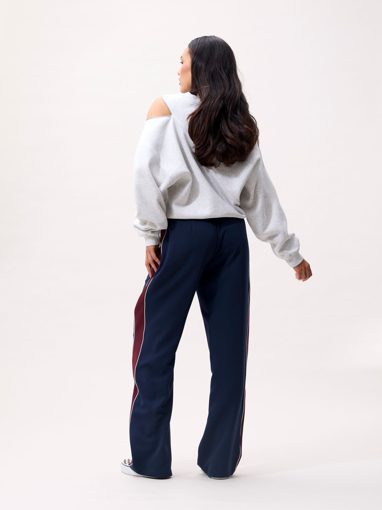 CATWALK JUNKIE - SWEAT GRIS AVEC TIRETTE