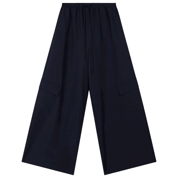 REFINED DEPARTMENT - PANTALON "MILA" BLEU MARINE