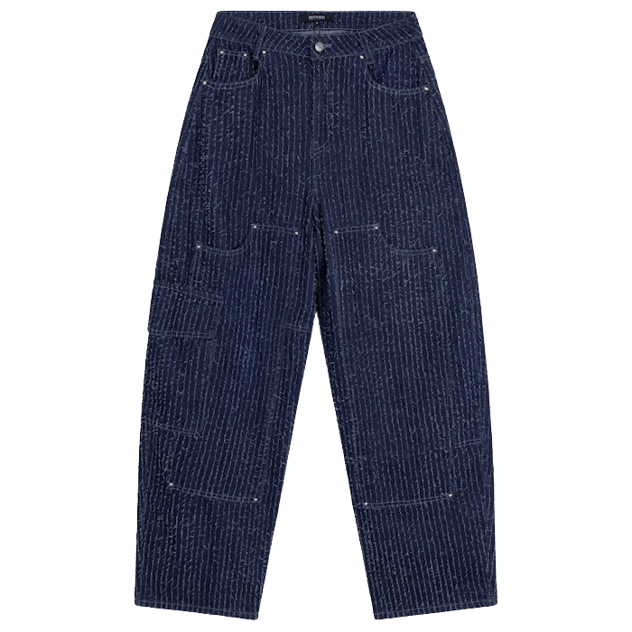 REFINED DEPARTMENT - JEANS BALLON "COCO" BLEU MARINE