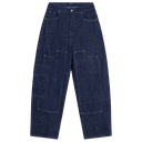 REFINED DEPARTMENT - JEANS BALLON "COCO" BLEU MARINE