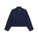 REFINED DEPARTMENT - VESTE EN JEANS "AYLA" BLEUE MARINE