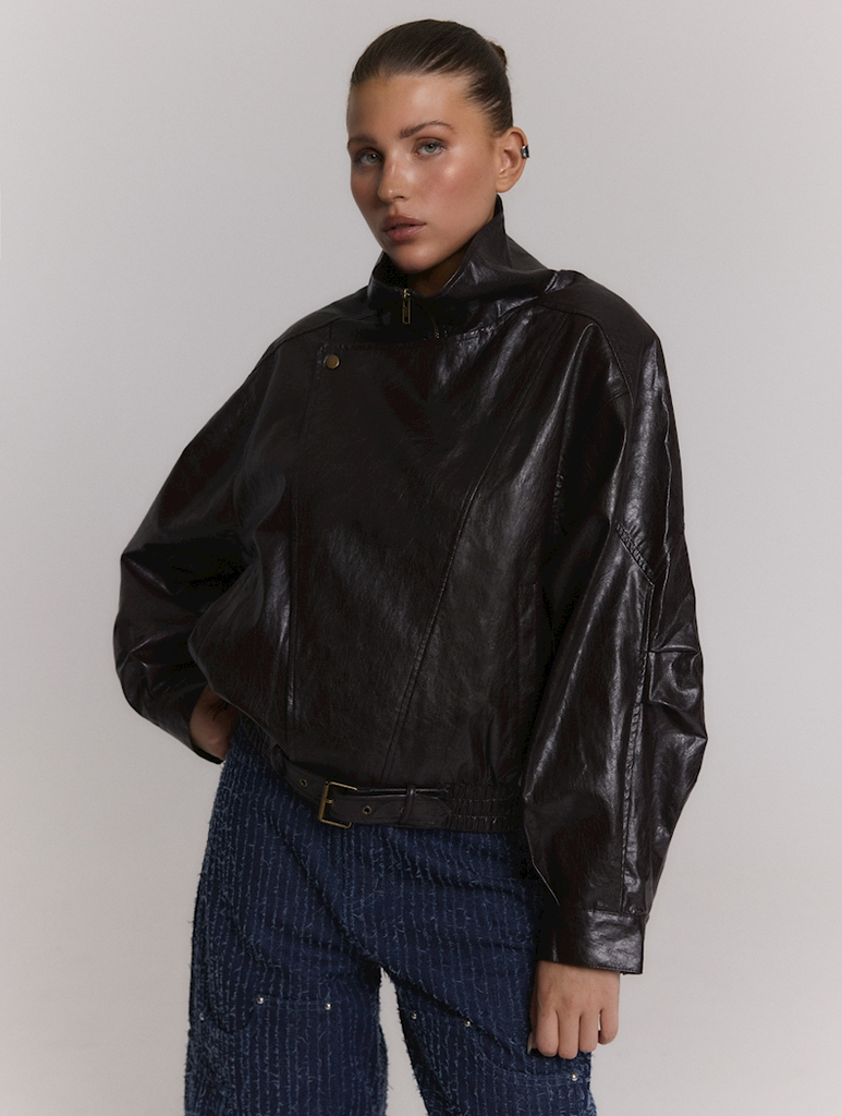 REFINED DEPARTMENT - VESTE "LEE" MARRON