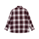 REFINED DEPARTMENT - CHEMISE À CARREAUX "LOLAY" BORDEAUX