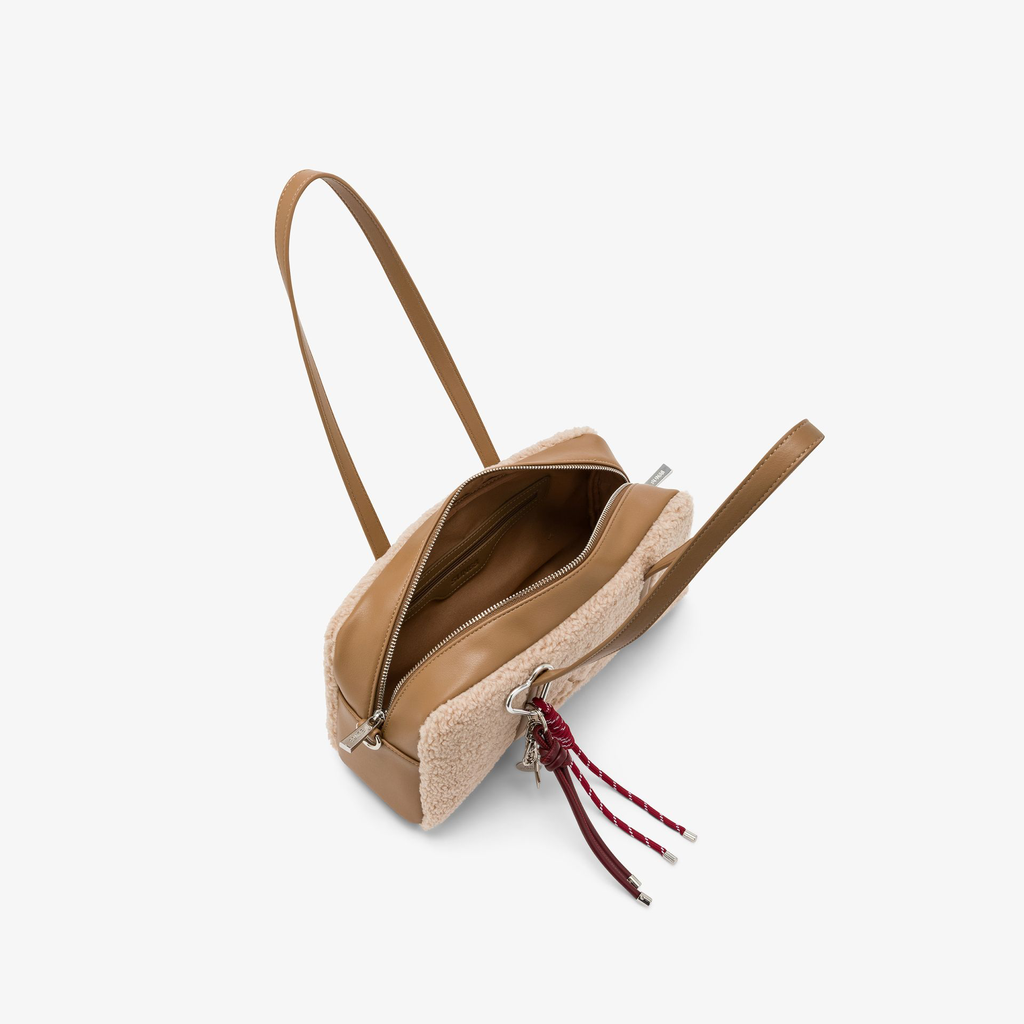SUN68 - SAC BANDOULIÈRE TEDDY BEIGE