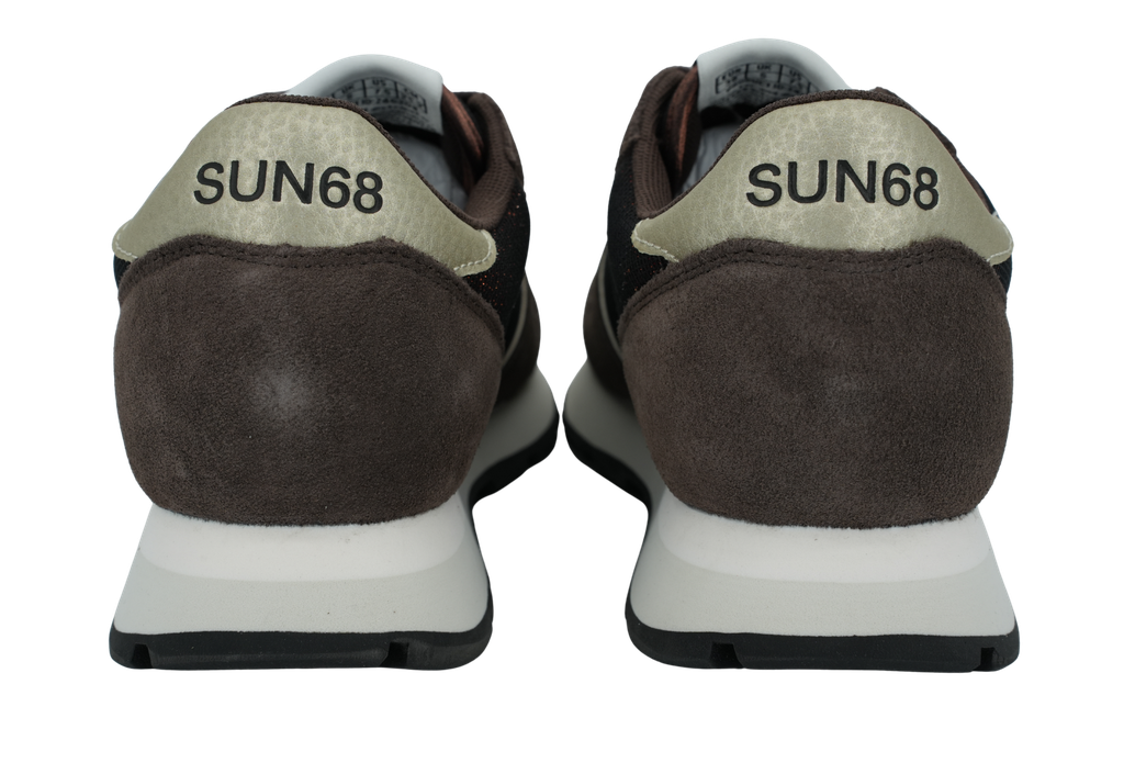 SUN68 - BASKETS "ALLY GLITTER" MARRONS