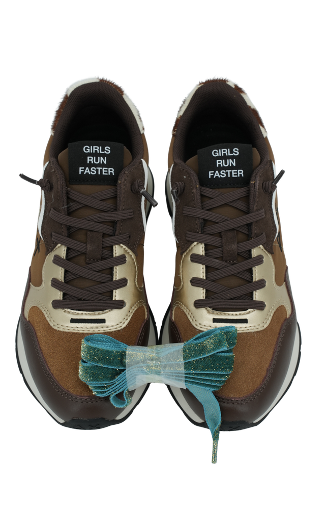 SUN68 - BASKETS "ALLY MIX" MARRONS