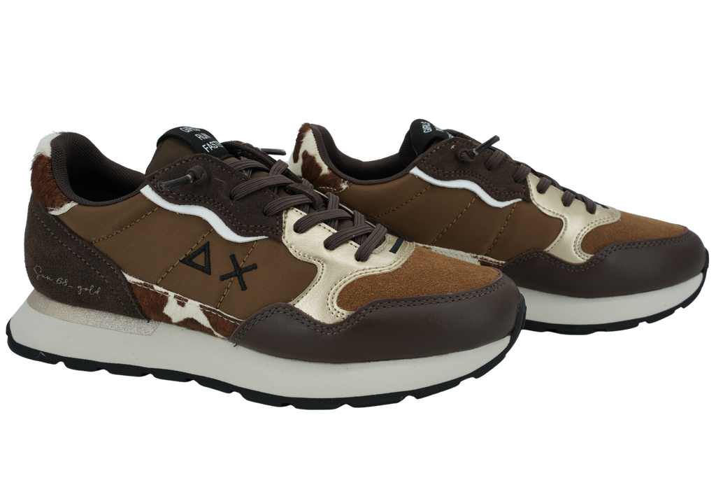 SUN68 - BASKETS "ALLY MIX" MARRONS