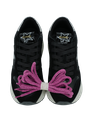 SUN68 - BASKETS "BIG STARGIRL GLITTER" NOIRES