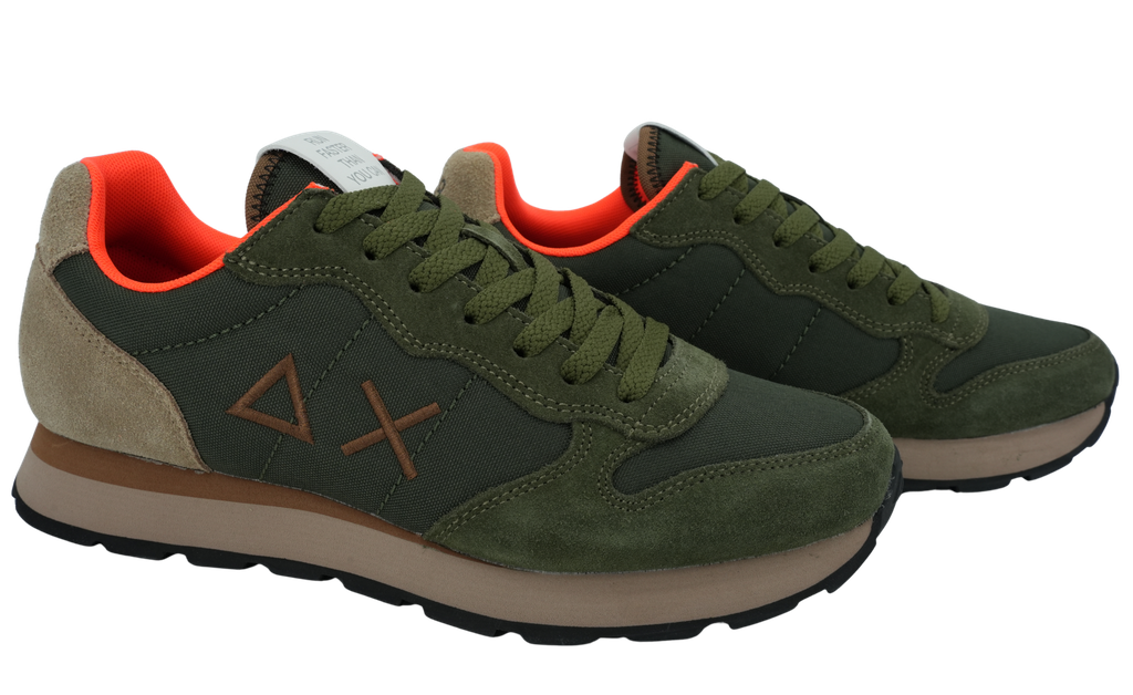 SUN68 - BASKETS "TOM MULTICOLOR" KAKIS