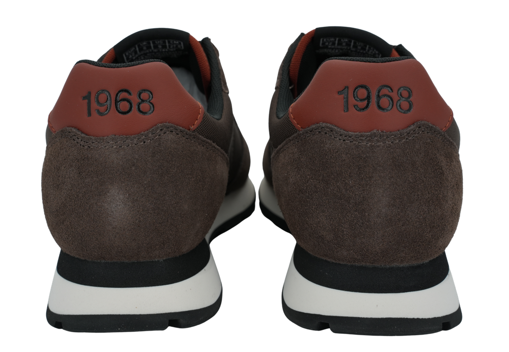 SUN68 - BASKETS "TOM SOLID" MARRONS