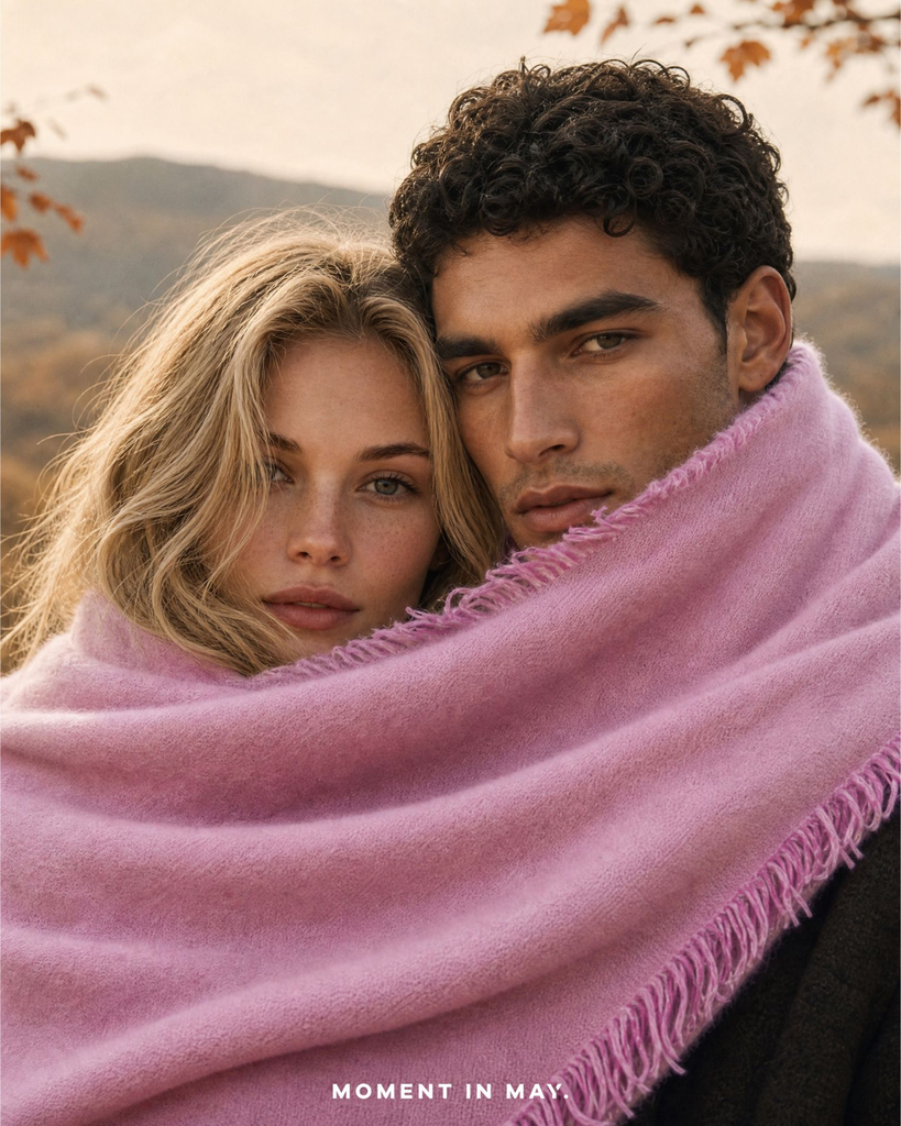 MOMENT IN MAY - FOULARD "HANAH" ROSE