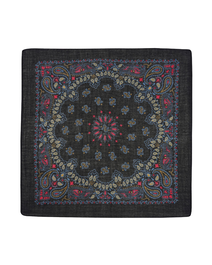 MOMENT IN MAY - FOULARD "BRUNA" NOIR
